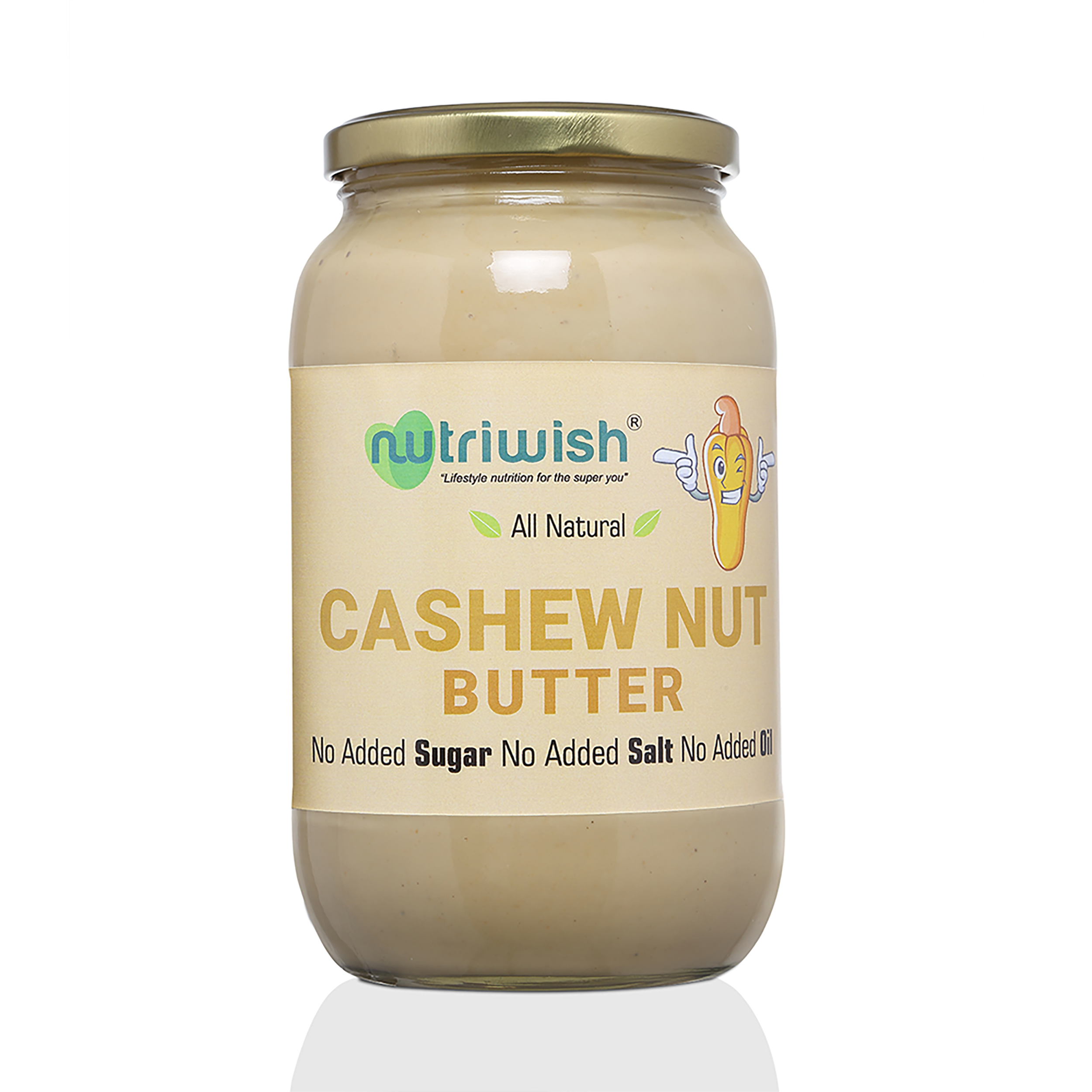 Nutriwish Cashewnut Butter, 1 Kg