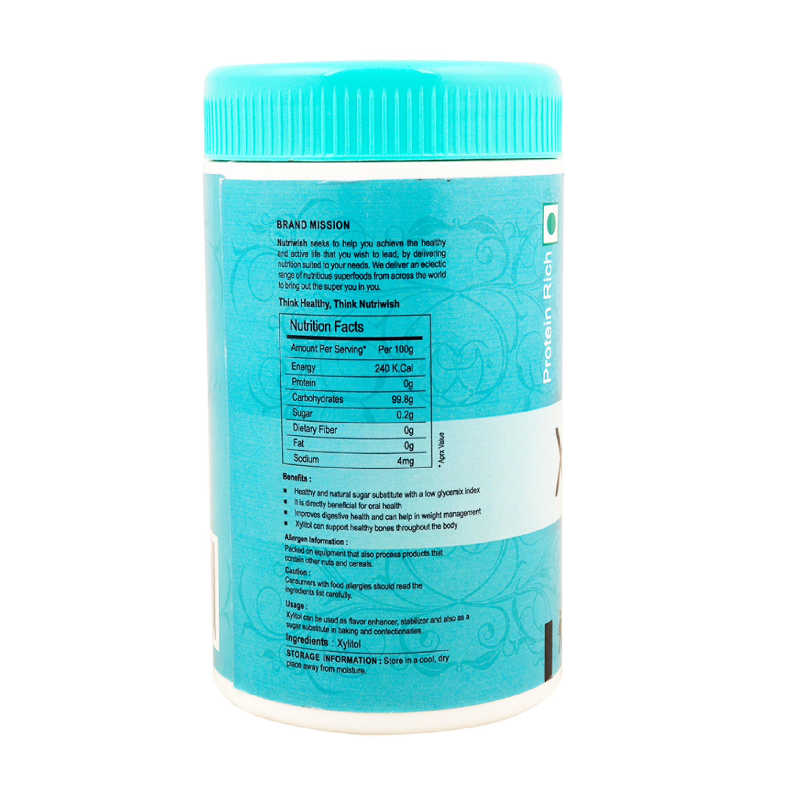 Nutriwish Xylitol, 200 g