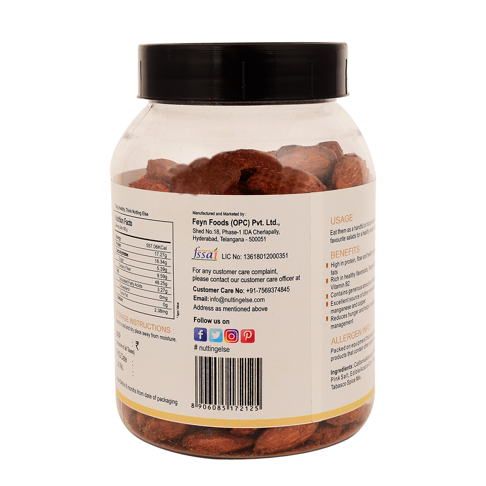 Habanero Tabasco Almond 250g