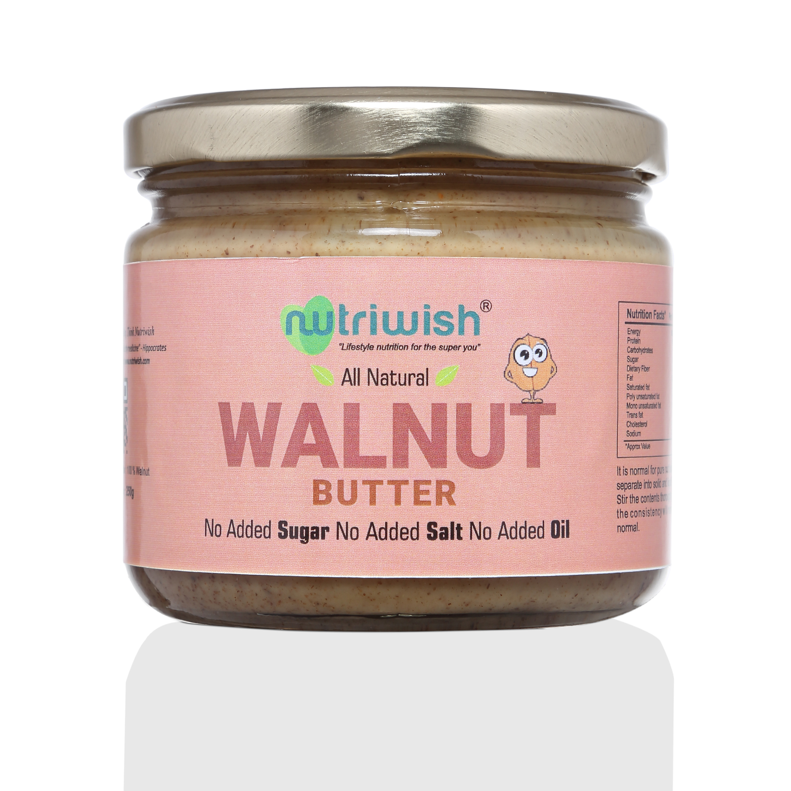Nutriwish Walnut Butter, 250g