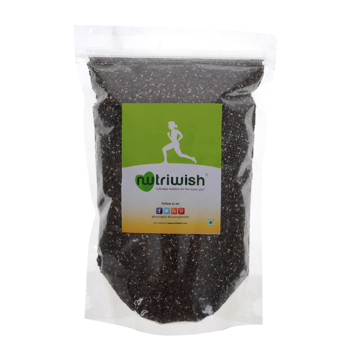 NUTRIWISH Chia Seeds - Premium, 750 gm