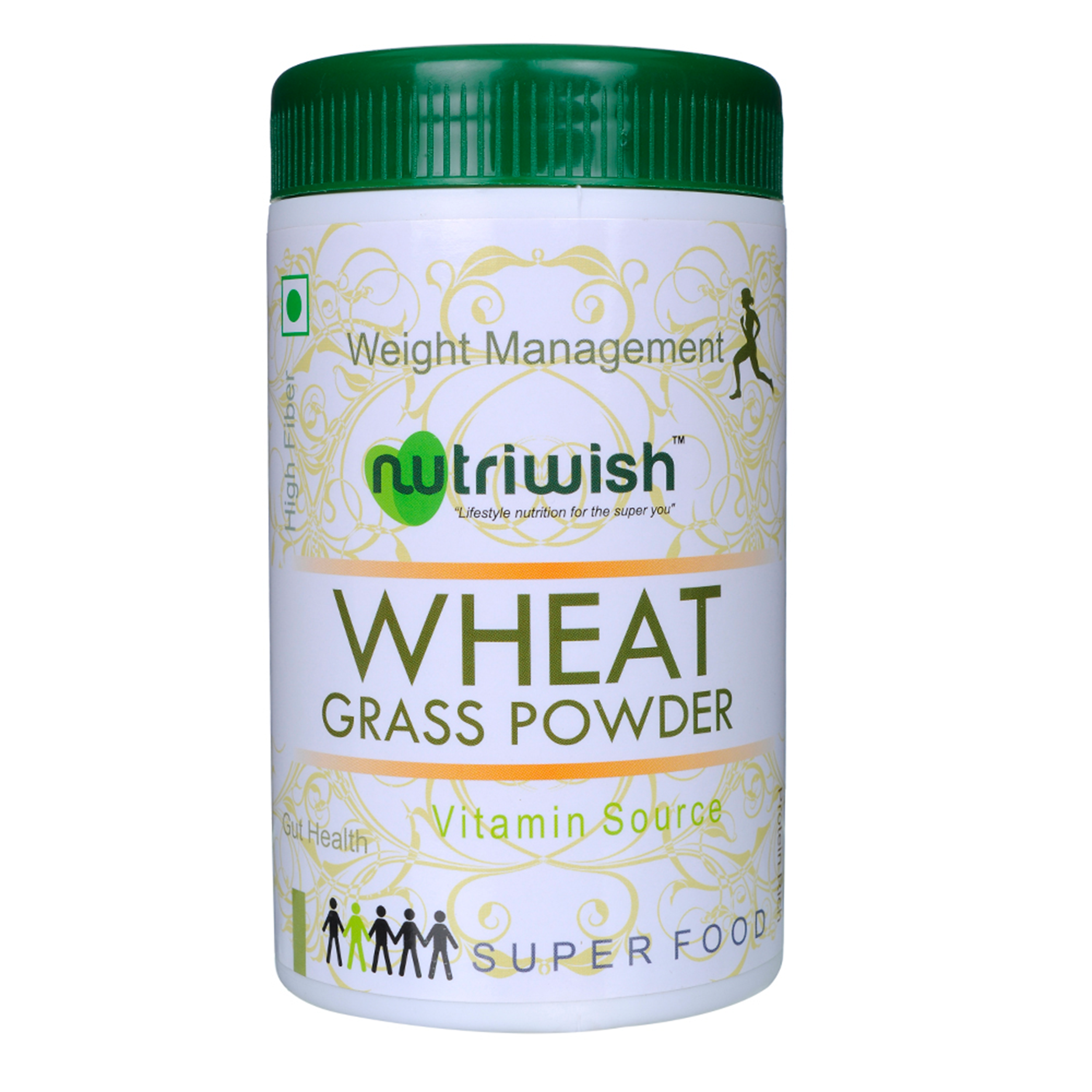 NUTRIWISH Powder - Wheat Grass, 100 gm