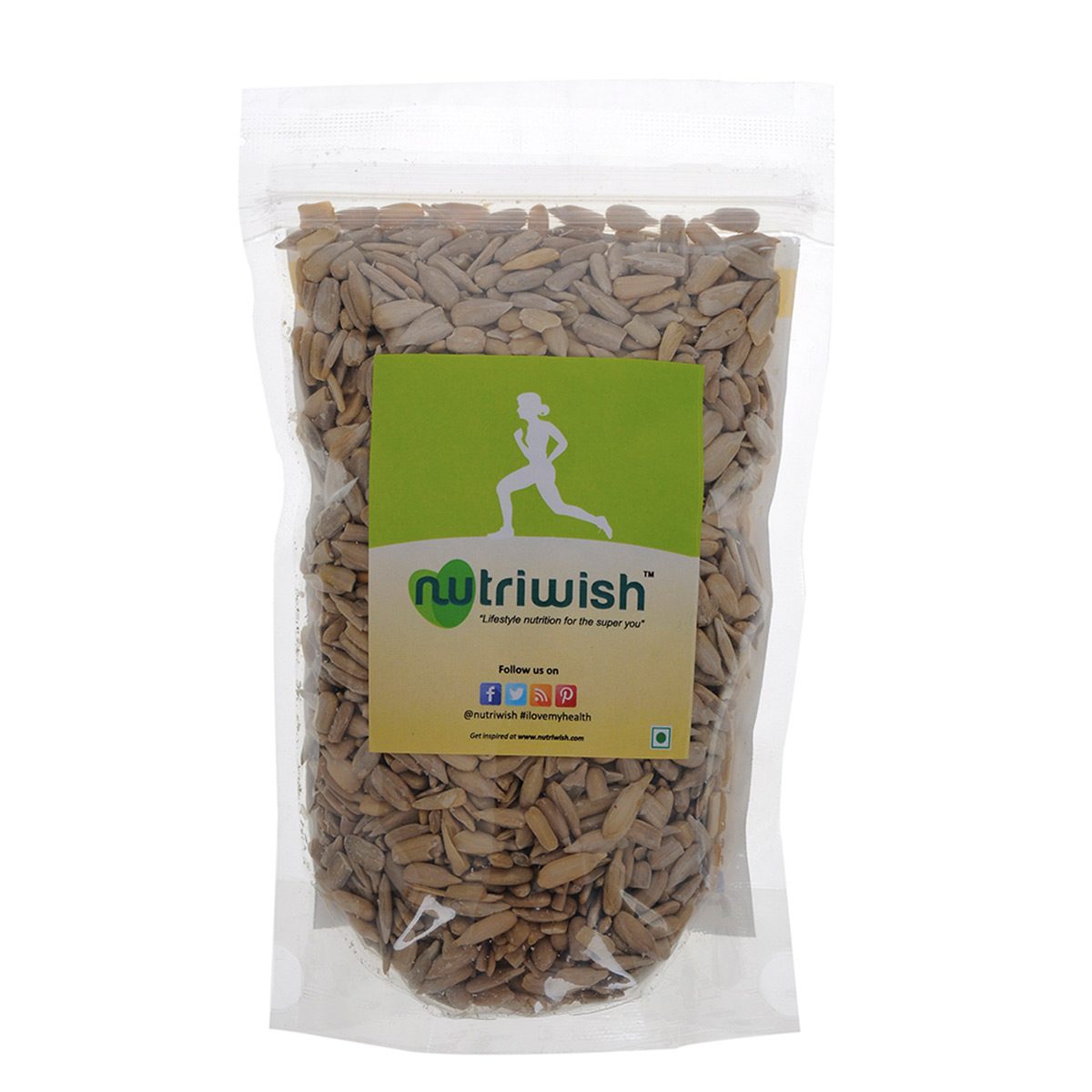 NUTRIWISH Sunflower Seeds - Premium Raw, 200 gm