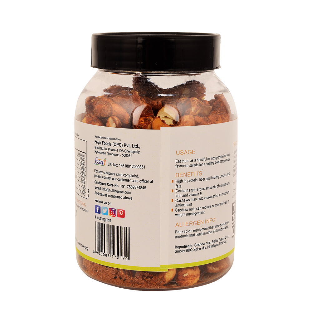 Smoky Barbecue Cashew Nuts 250g